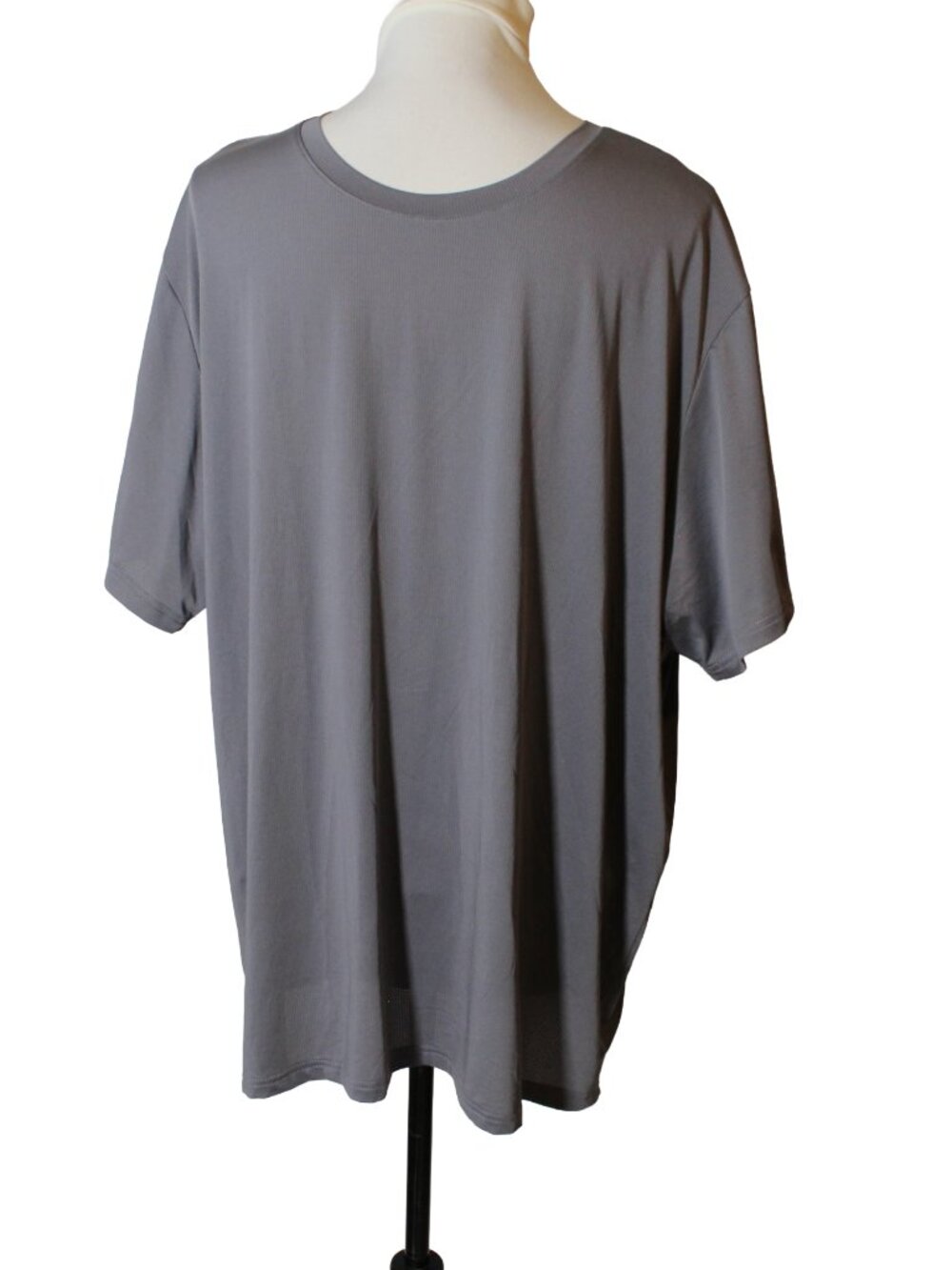 Athletic Works Mens Gray Performance Tee 2XL